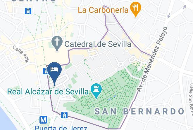 Seville - Alojamientos Coliseo Maps