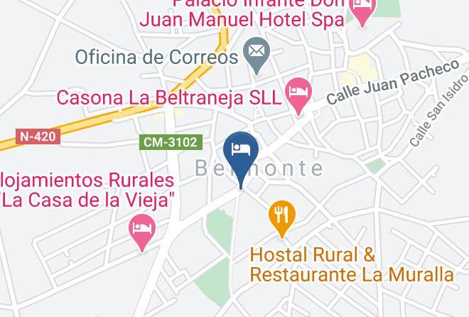 Cuenca - Alojamientos El Paseo Maps