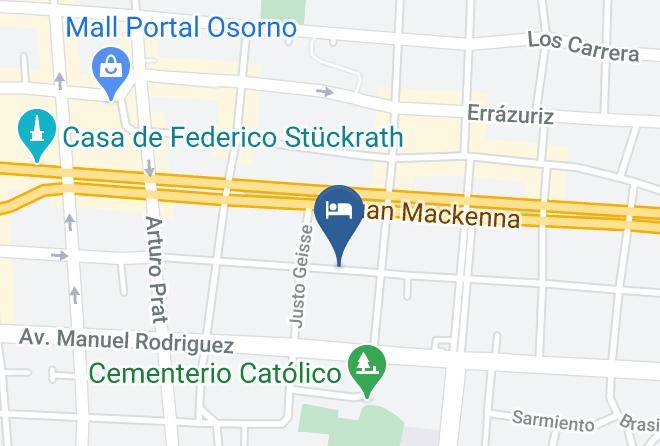 Osorno Province - Alojamientos Maps