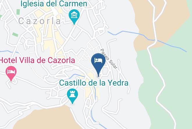 Jaen - Alojamientos Pena Del Rey Maps