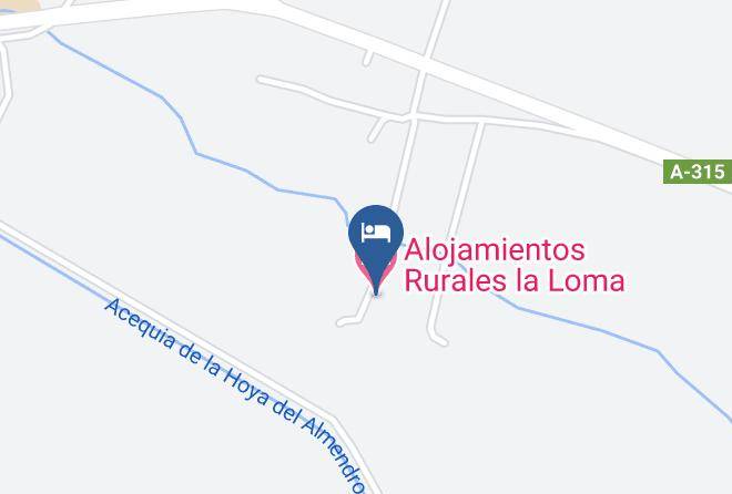 Jaen - Alojamientos Rurales La Loma Maps