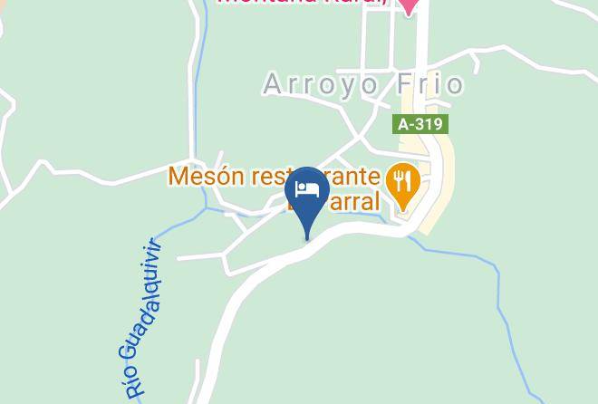 Jaen - Alojamientos Rurales Vado Ancho La Encina Maps