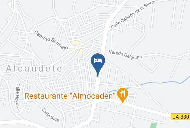 Jaen - Alojamientos Y Restaurante Spa Rueda Maps