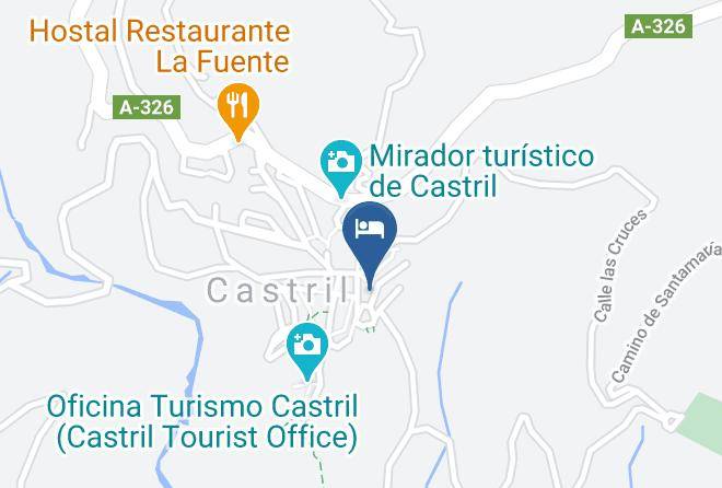 Granada - Alojamieto Rural La Parra Maps