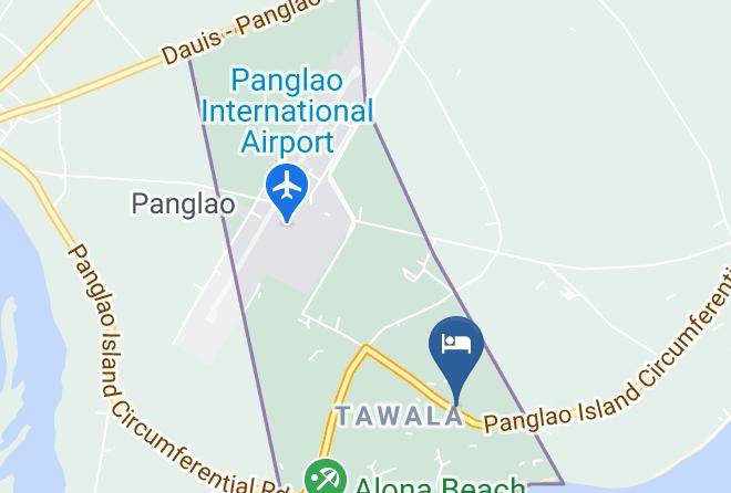 Bohol - Alona De Tropicana Resort Maps