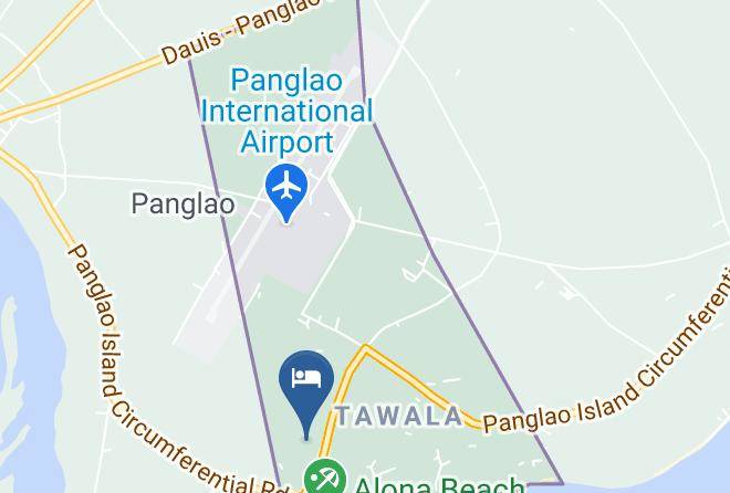 Alona Royal Palm Resort & Restaurant Map