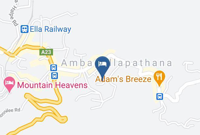 Badulla - Alone Cage Ella Maps