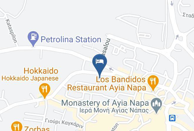 Cyprus - Alonia Hotel Apts Maps
