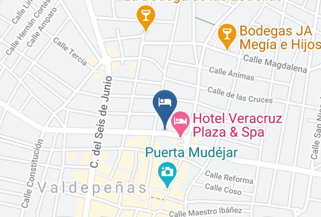 Ciudad Real - Aloque Posada Hotel Rural Maps