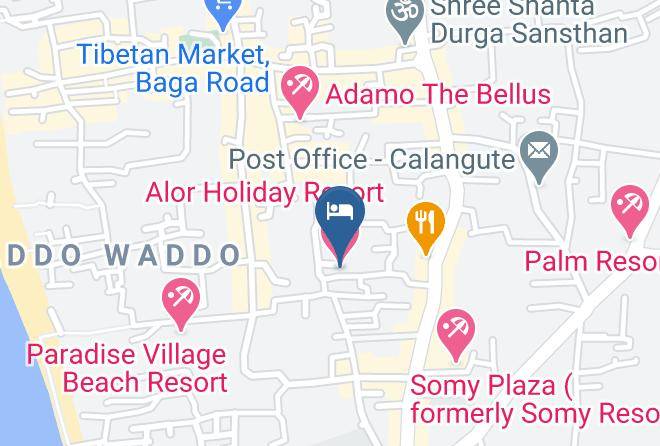 Bardez - Alor Holiday Resort Maps