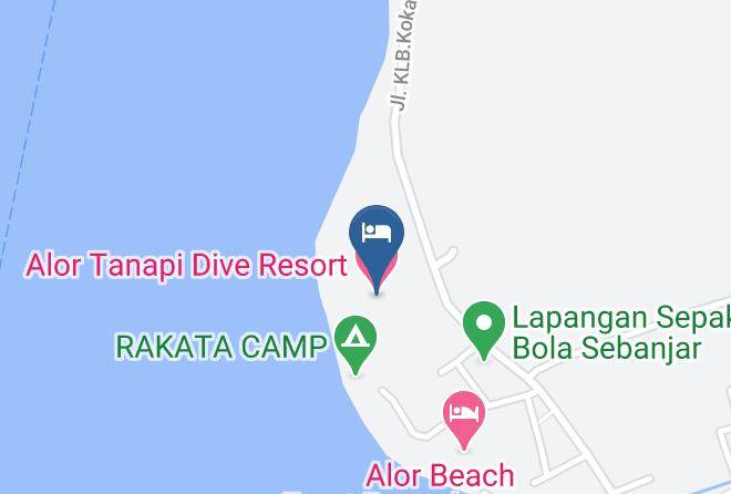 Alor Regency - Alor Tanapi Dive Resort Maps
