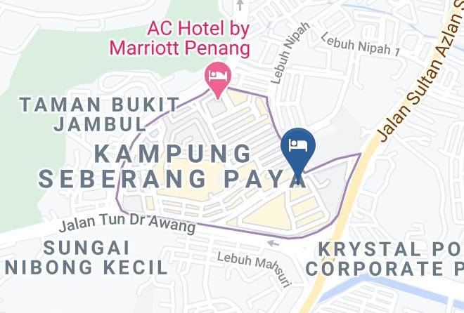 Bayan Lepas - Alora Hotel Penang Maps