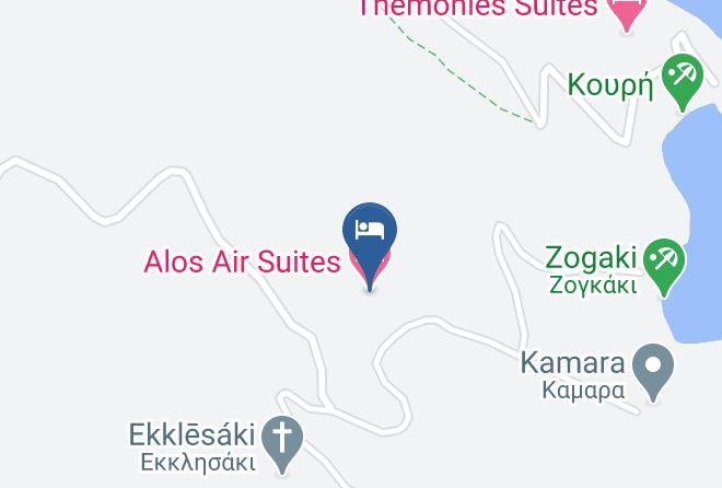 Kea Kythnos - Alos Air Suites Maps