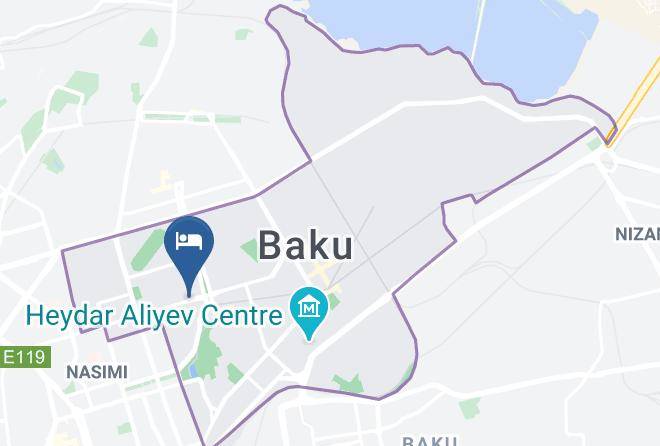 Baki - Alp Inn Hotel Maps
