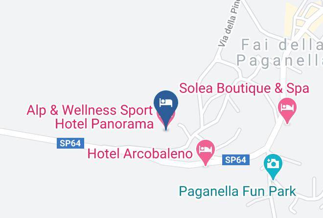 Trento - Alp & Wellness Sport Hotel Panorama Maps