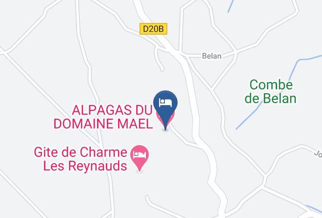 Isere - Alpagas Du Domaine Mael Maps