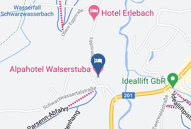 Bregenz - Alpahotel Walserstuba Maps