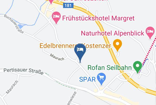 Schwaz - Pension Wachhof Maps