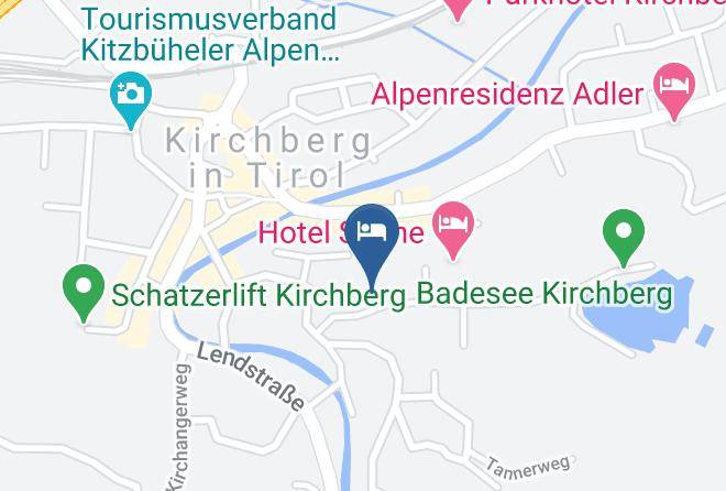 Kitzbuhel - Alpen Gluck Hotel Kirchberger Hof Maps