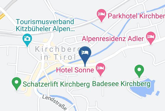 Kitzbuhel - Alpen Gluck Hotel Unterm Rain Maps