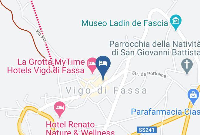 Trento - Alpen Hotel Corona Maps