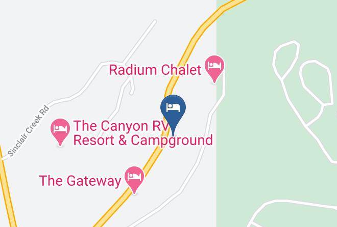 East Kootenay - Alpen Motel Maps