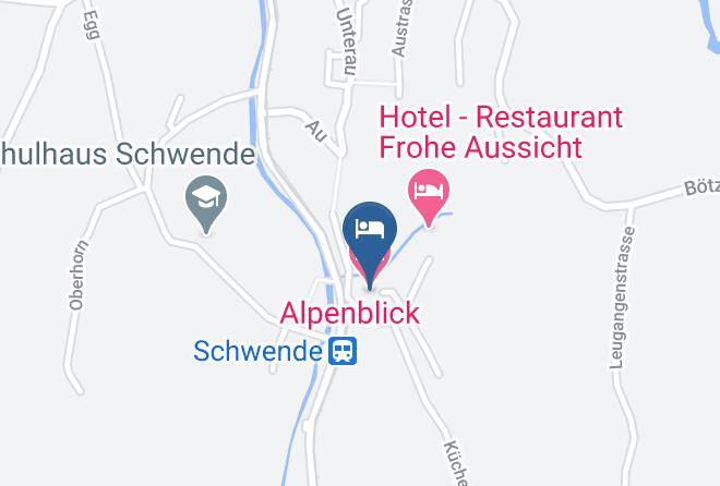 Appenzell Inner Rhodes - Alpenblick Maps