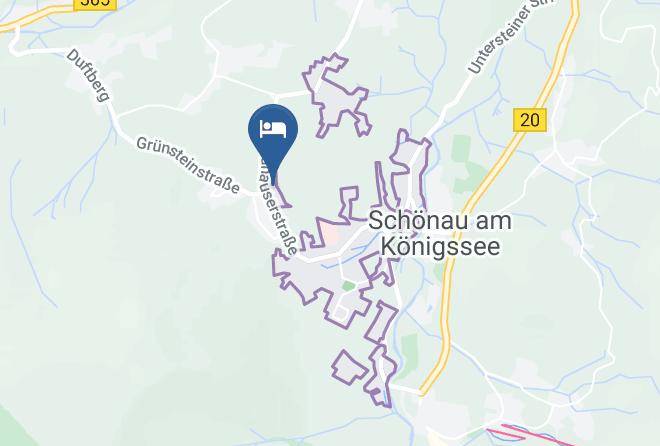 Berchtesgadener Land - Alpenferienwohnung Knusperhex Maps