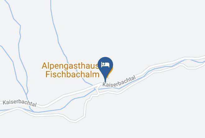 Kitzbuhel - Alpengasthaus Fischbachalm Maps