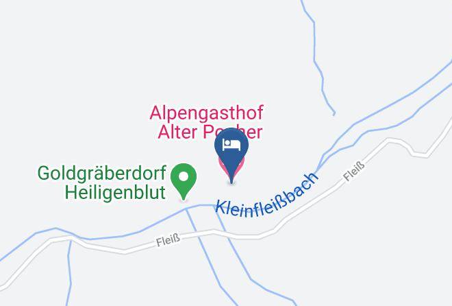 Spittal An Der Drau - Alpengasthof Alter Pocher Maps
