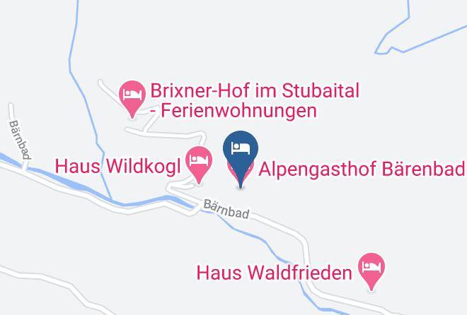 Innsbruck Land - Alpengasthof Barenbad Maps