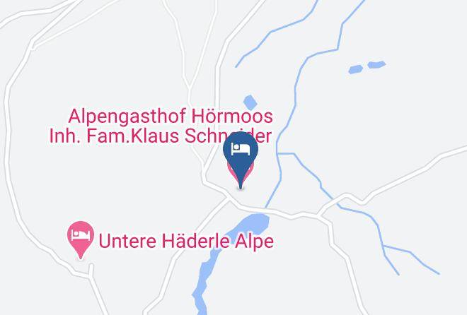Oberallgau - Alpengasthof Hormoos Inh Fam Klaus Schneider Maps