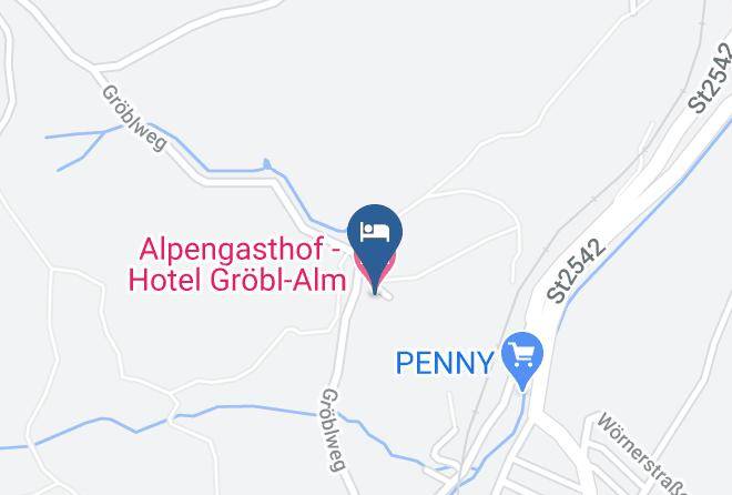 Garmisch Partenkirchen - Alpengasthof Hotel Grobl Alm Maps