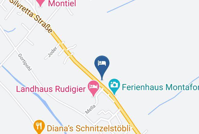 Alpenhaus Montiel Map