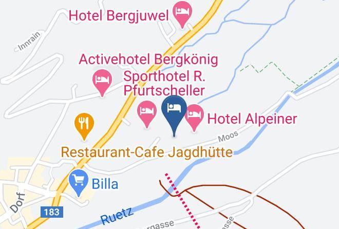 Innsbruck Land - Hotel Berghof Im Stubaital Maps