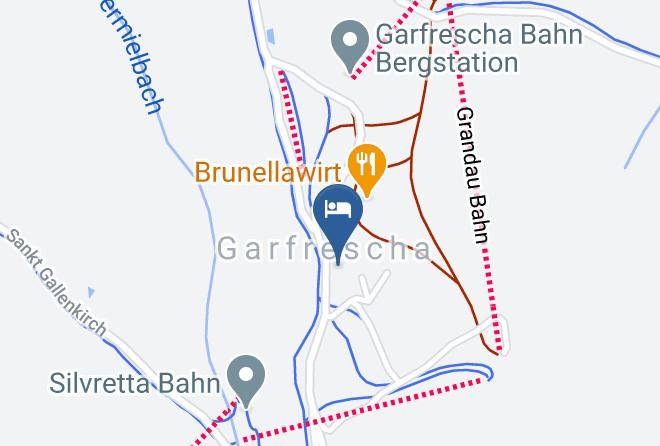 Bludenz - T3 Alpenhotel Garfrescha Maps