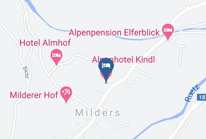 Innsbruck Land - Alpenhotel Kindl Maps