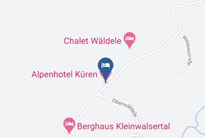 Bregenz - Alpenhotel Kuren Maps