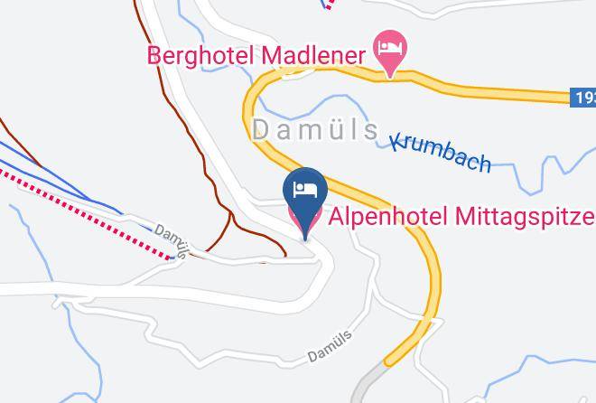 Bregenz - Alpenhotel Mittagspitze Maps