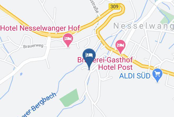 Ostallgau - Alpenhotel Sportcafe Martin Maps