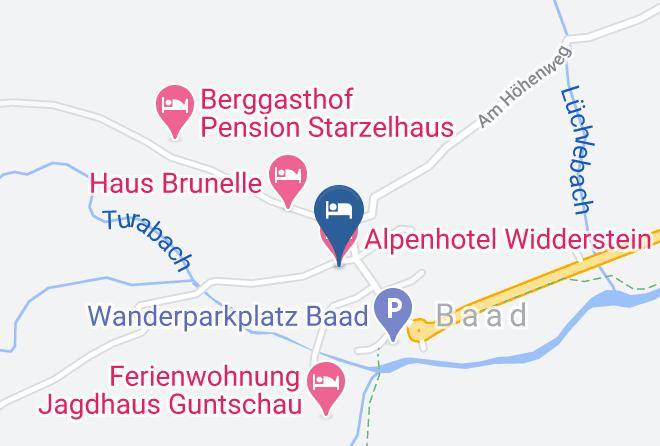 Bregenz - Alpenhotel Widderstein Maps