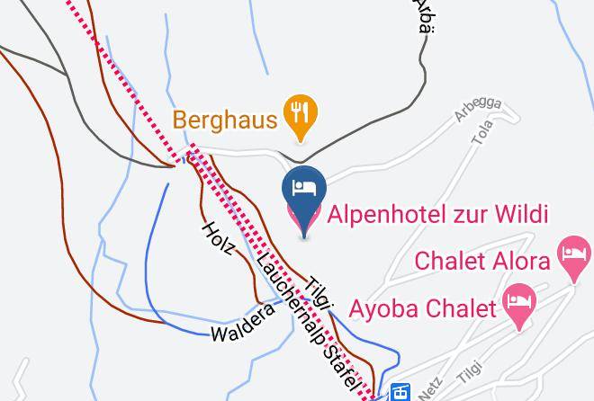 Raron - Alpenhotel Zur Wildi Maps