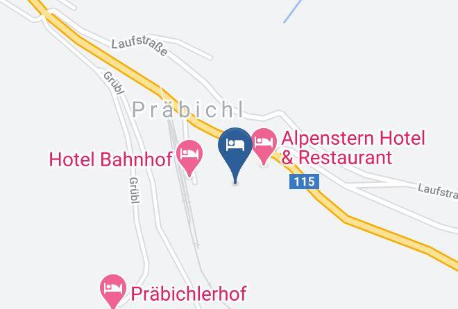 Leoben - Alpenklub Sportpension Maps