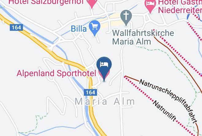 Zell Am See - Alpenland Sporthotel Maps