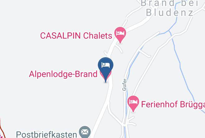 Bludenz - Alpenlodge Brand Maps