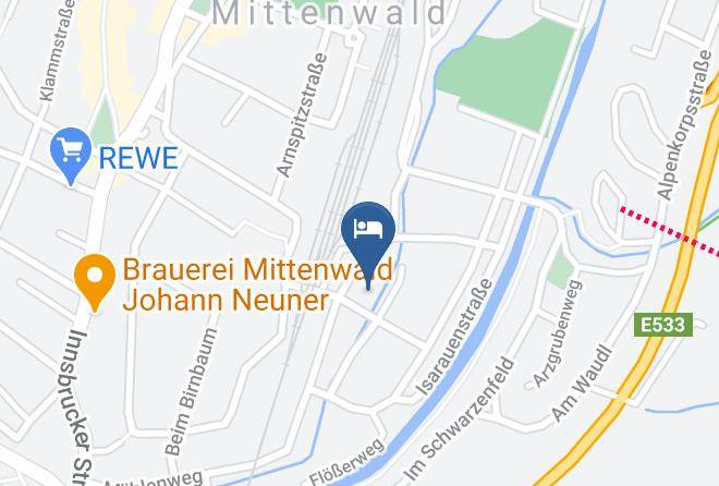 Garmisch Partenkirchen - Alpenloft In Mittenwald Maps