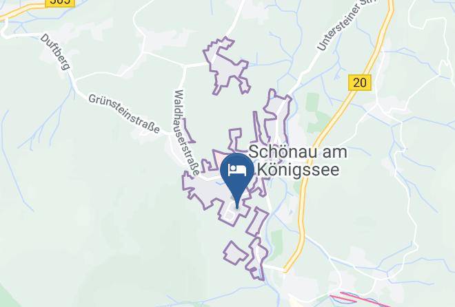 Berchtesgadener Land - Alpenpension Bergidyll Maps