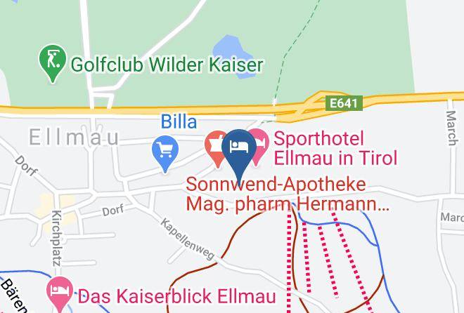 Kufstein - Alpenpension Claudia In Ellmau Am Wilden Kaiser Maps