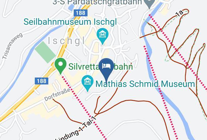Landeck - Hotel Garni Val Sinestra Maps