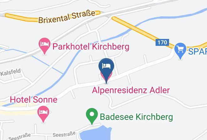 Kitzbuhel - Alpenresidenz Adler Maps